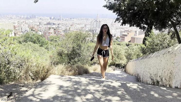 Hot Teen Tourist Takes Big Dick Anal Rough Doggy Style