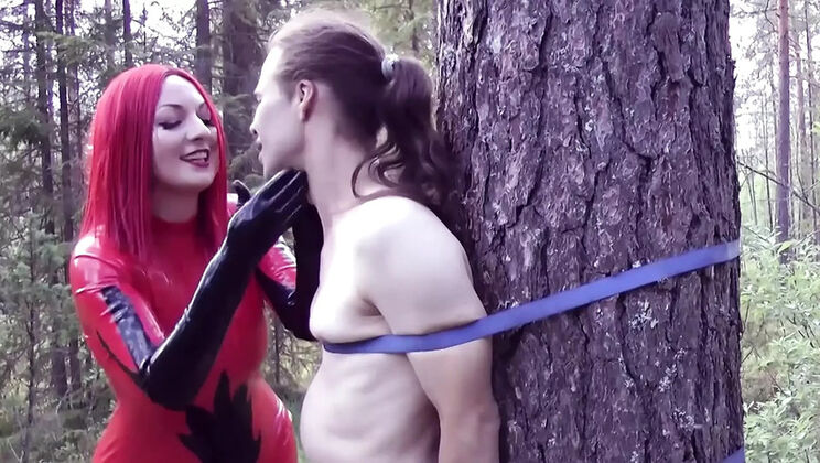 Hot MILF Arya Grander Dominates with Pee Play & Latex Femdom Humiliation