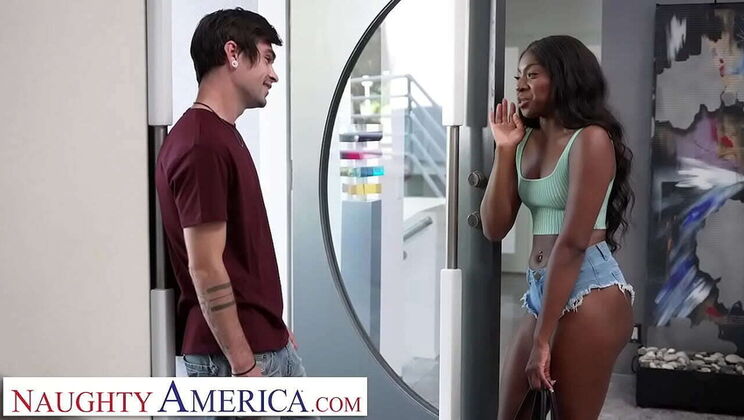 Amari Anne - Hot Ebony Babe Takes Big Dick From Friend's Husband