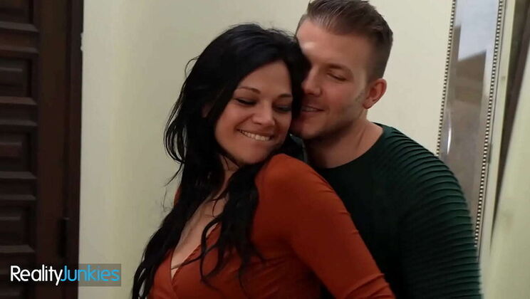 Mona Azar Begs Codey Steele for Creampie - Big Booty Brunette Takes Huge Cock Deep