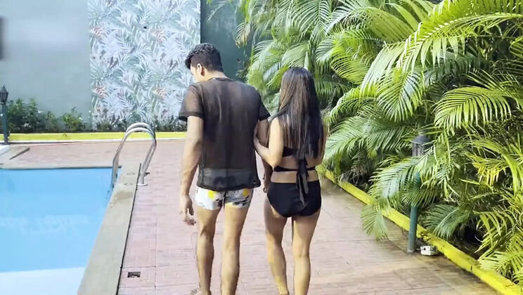 Indian Hot Wife Fucked Hard by Big Brother - Rough Anal & Doggy Style