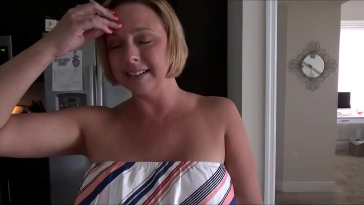 Blonde MILF Brianna Beach Sucks New Boyfriend's Cock - Cheating Wife POV Blowjob