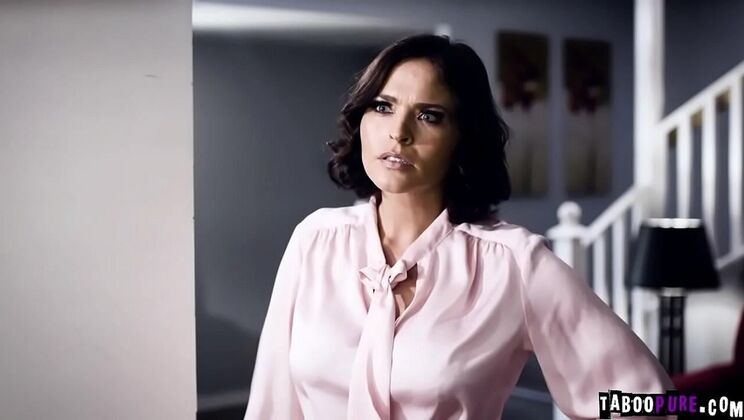 Cheating Husband Ryan Driller Caught by Wife - Threesome with Babysitter Krissy Lynn!