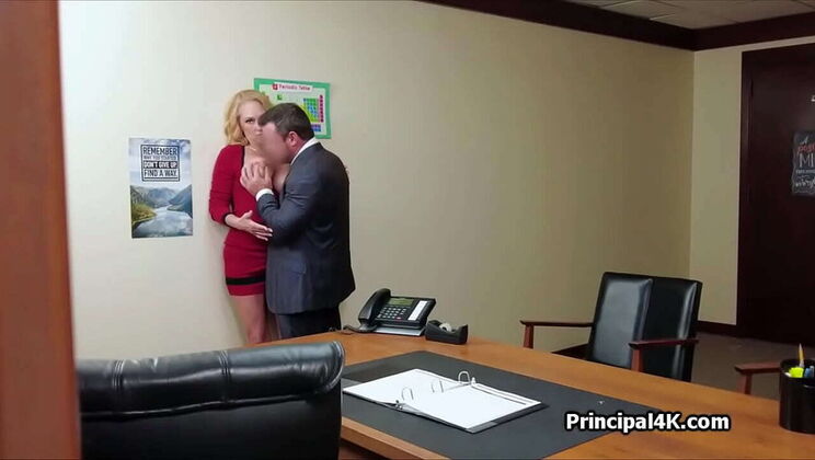 Naughty Head Teacher Wendy Raine Squirts on Desk - Mature Cougar Fingered Hard