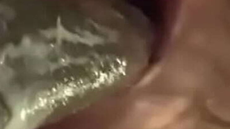 Queenj90 Deepthroats Big Black Cock - Homemade Blowjob & Cum Closeup