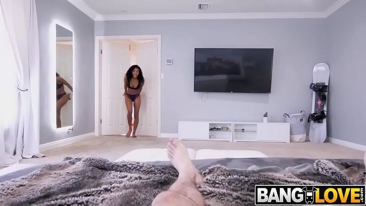 Horny Stepsister Scarlit Scandal Fucks Hard in Quarantine - Blowjob, Doggystyle & Cum in Mouth