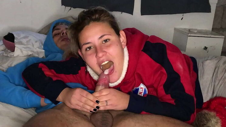 First Time Cum in Mouth - Blonde Amateur Bellaaa2131 Sucks Latino Cock & Swallows Huge Load - Full HD