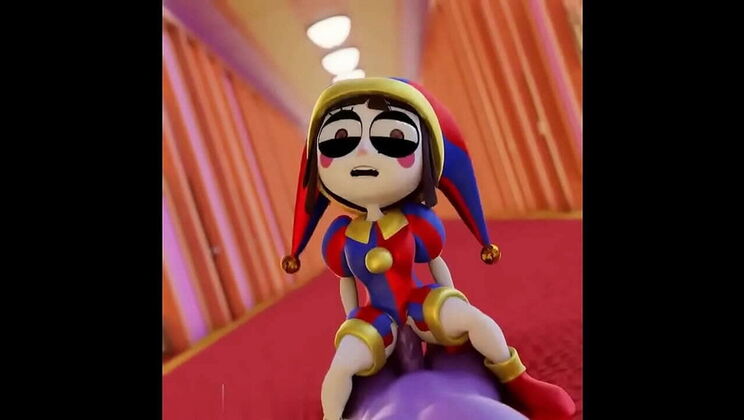 Hot 3D Cartoon Sex - The Amazing Digital Circus Anal & Blowjob Compilation