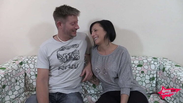 Hot MILF gets deepthroated & fucked hard on first date!