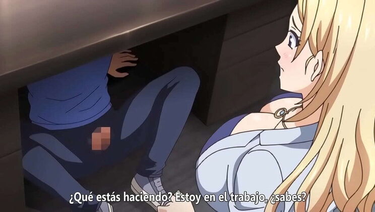 Hot Japanese MILF Harem - Big Tits & Oral Sex in Spanish Sub