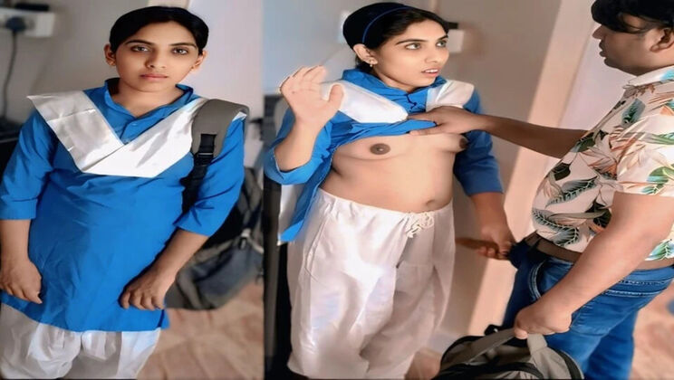 Desi Devar Hardcore Fucks Bhabhi After College - Indian Homemade Sex