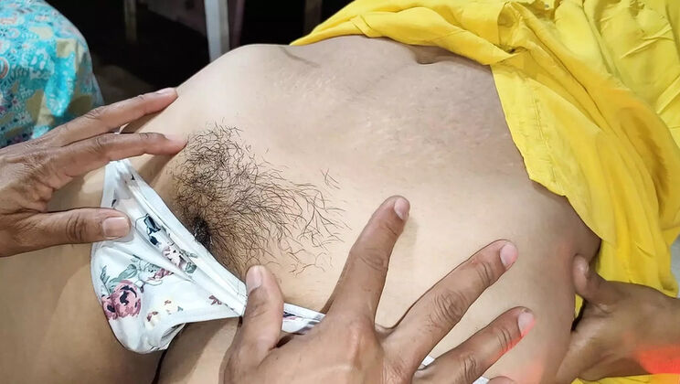 Hot Indian Teen Virgin Gets Her Tight Pussy Rubbed By Stepbrother in Real Homemade Sex