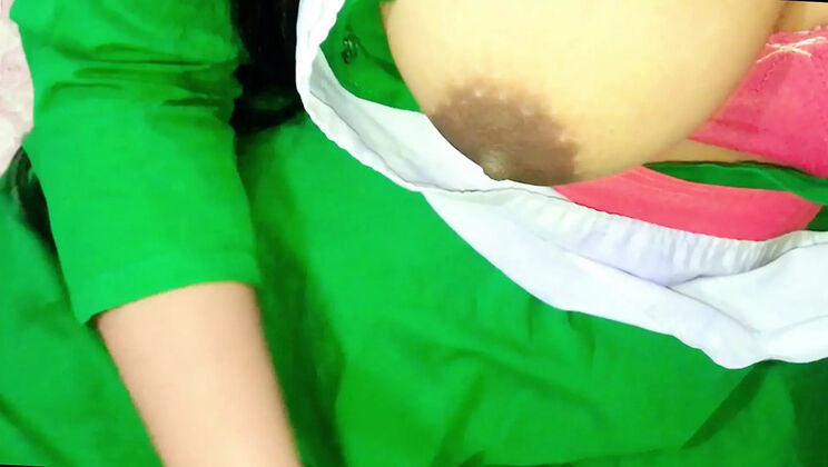 Desi Girl in Uniform Teases Lover - POV Doggy Style Sex Part 1