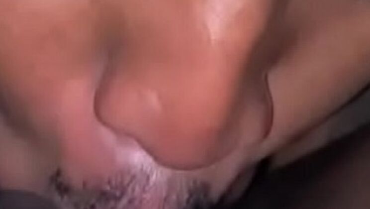 Ebony Mistress Facefucking Her Oral Slave