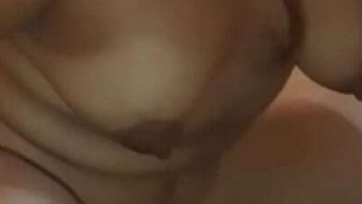 Hotwife rides Mandingo's big black cock while cuckold listens