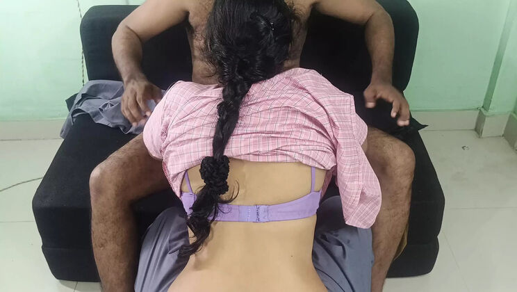 Inba's Steamy School Girl Roleplay: Fingering and Pussy Licking with Sister's Husband in 4K