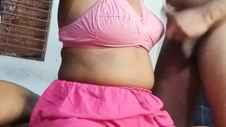 Bangla Hot New Housewife Threesome with Salesman and Servant