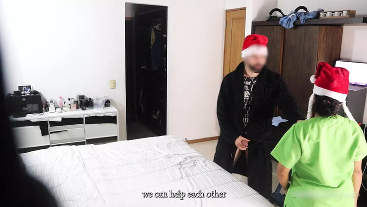 Big Tits Latina Maid Fucked Hard by BBC Part 1