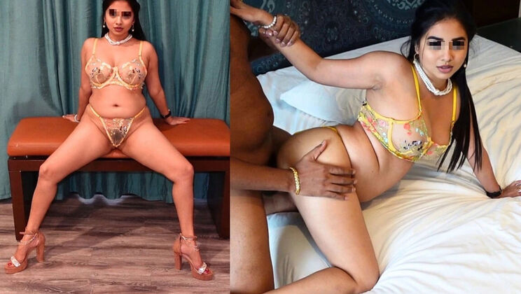 Indian Teen Sexy Lingerie Hot Girl Doggy Style Creampie