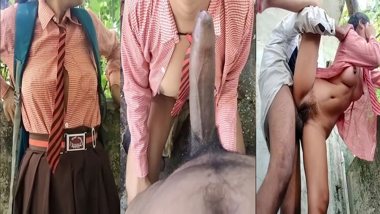Desi Village Teen School Girl Hardcore Sex MMS - HotSihvani63 Blowjob Doggy Style Big Natural Tits