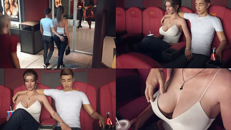 American MILF Cheats with Stepbrother - Part 4 Anal & Big Tits Homemade Footage