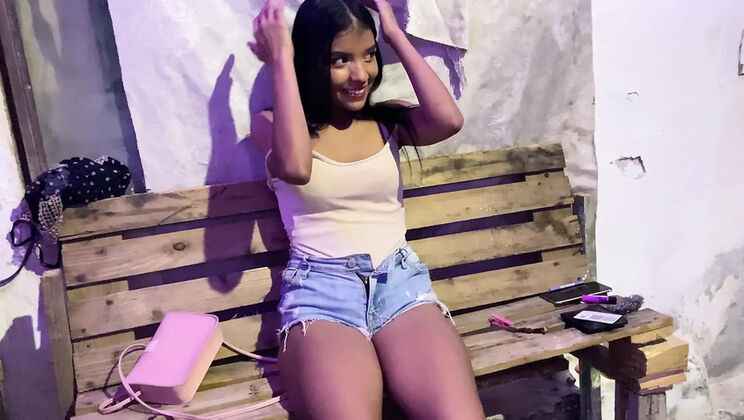 My Stepsister Gives Me Blowjob For Being Late - Angelhotmex Homemade Sex