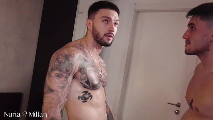 Nuria Millan Rauls Bud Papi Rodriguez Threesome Rough Double Penetration Blowjob Deep Throat Big Ass Latina