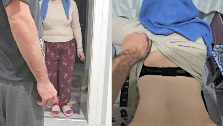 Turkish MILF Aunt Fidan Fucks Young Man With Big Natural Tits