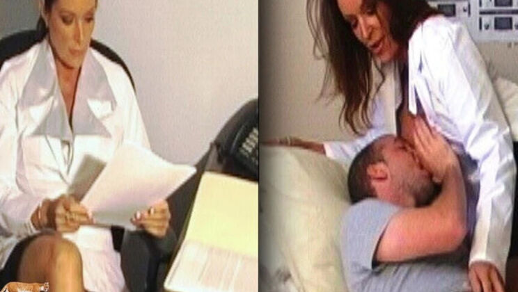 Mature Doctor Rachel Steele Big Tits Blowjob Cum Swallow Old & Young Medical