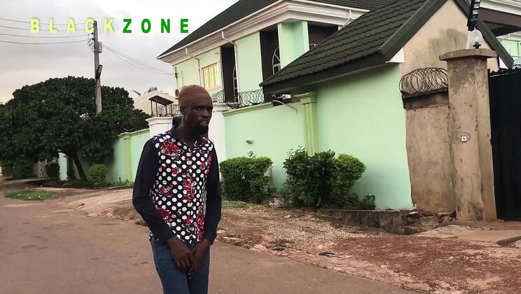 Nigerian Ebony Teen Car Trouble - Big Natural Tits Amateur Gets Roadside Help With Her Wet Pussy