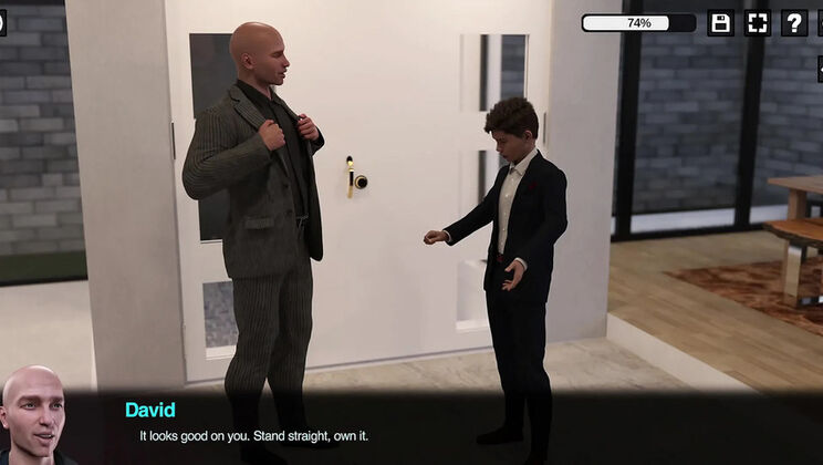 Big Natural Tits MILF in True Bond Part 8 Gameplay - Next Episode at 50 Likes