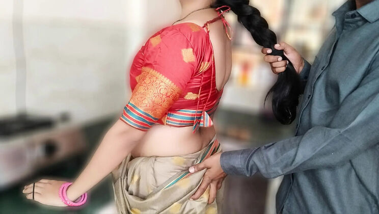 Desi Bhabhi First Time Kitchen Sex with Devar - Tight Pussy Hindi Viral Video