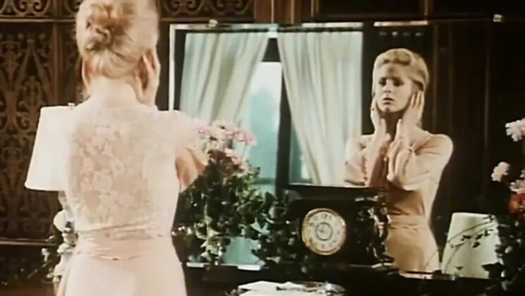 Vintage Threesome Garden Fuck with Busty Babes and Big Cock