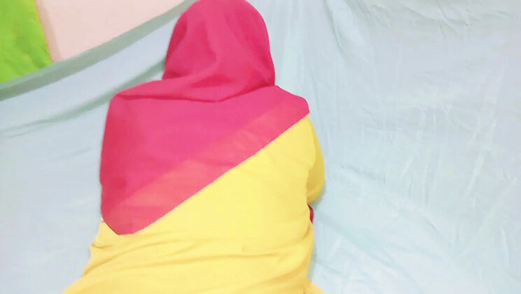 POV Open BO: Beautiful Indonesian Widow Midwife Fingering & Blowjob Hijab Homemade