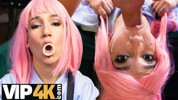 Hot Latina Charlie Dean Pays Debt With Sex - Megan Nicole Seduces For Big White Cock Action