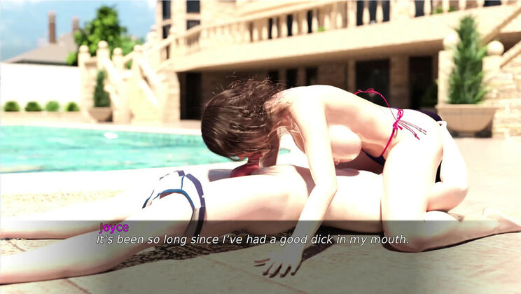 Fate and Life: Vaulinhorn 11 - Matias & Maive Bathroom Sex, Alfred & Joyce Pool Fucking in 3D Hentai