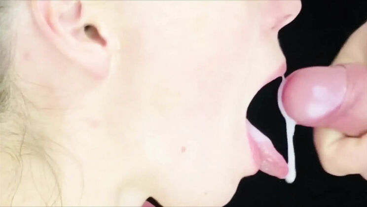 Anna Shpilman Cum in Mouth Compilation - Amateur Brunette Blowjob & Creampie Montage