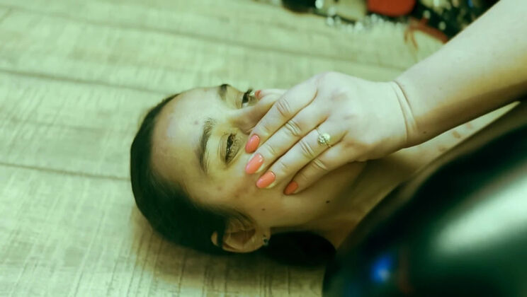 Mistress Zeida Breath Play Lesbian BDSM - Lezdom Femdom HD