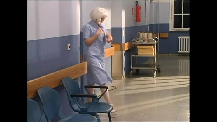 Vintage Lesbian MILFs Conny Dachs & Katsuni Strapon Fuck in Hospital HD