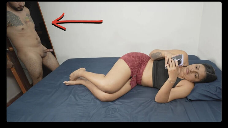 Stepdad Fucks Me Rough in My Room While Friends Celebrate Christmas - Amateur Homemade Anal with Cumshot