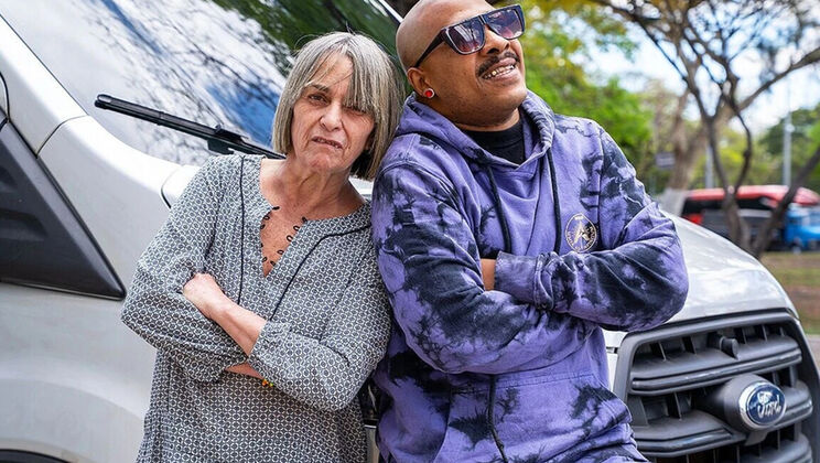 Granny Anal Destruction: BBC Stretches Mature Ass in Van