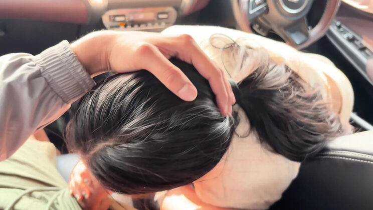 Indian Bhabhi Danny Duck Gives First Driving Lesson - Big Tits Blowjob & Titty Fuck in Car