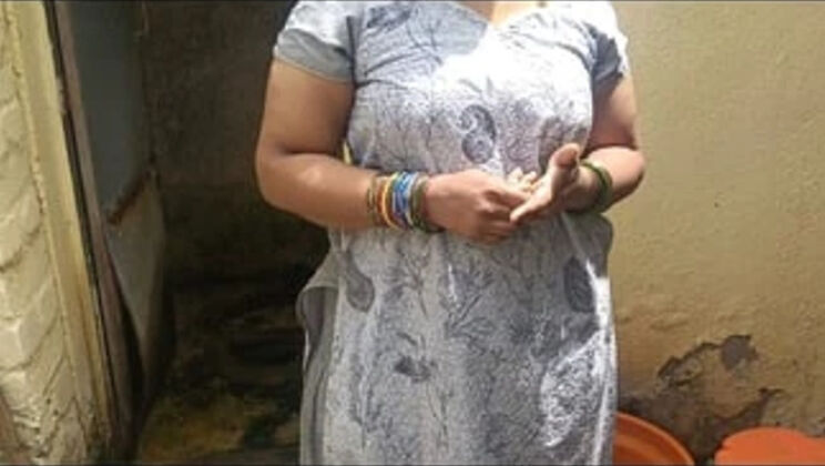 Desi Indian Wife Cheats On Husband With Next Door Boy - Hardcore Fingering & Moaning