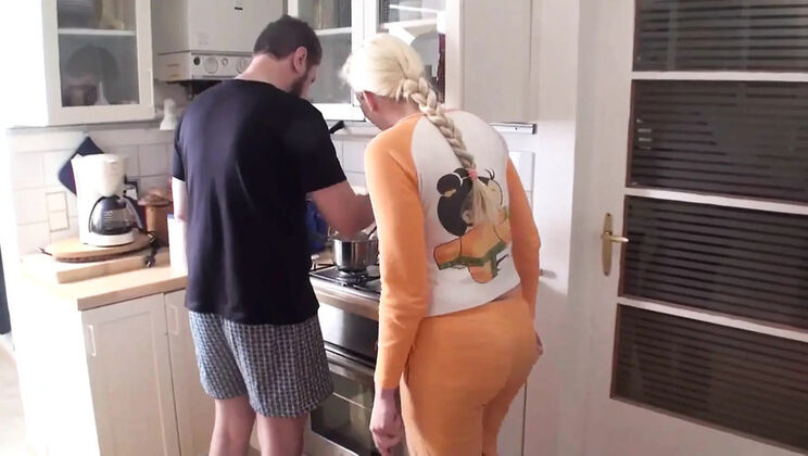 Slave Joschi Gets Hard Punishment From Strict Mistress in Kitchen Femdom