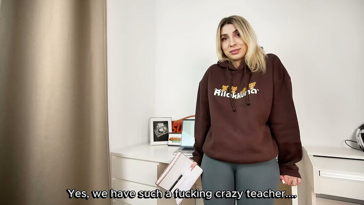 Step Sister Jennylux Fucks Step Brother For Math Help - Big Booty Doggystyle & Rough Sex