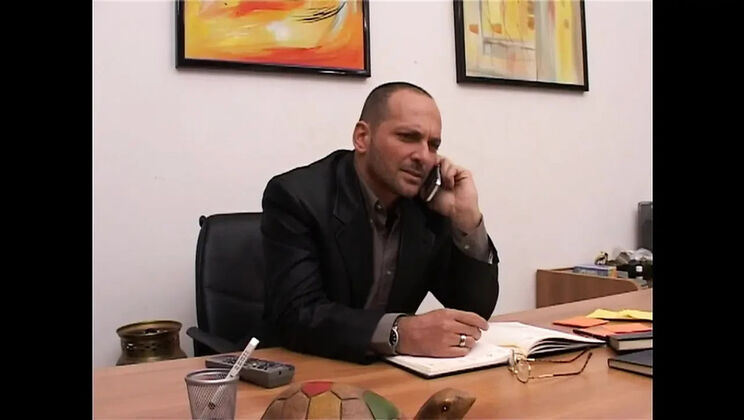 Big Dick Boss Pounds Blonde Bambola's Ass in Anal Office Fuck