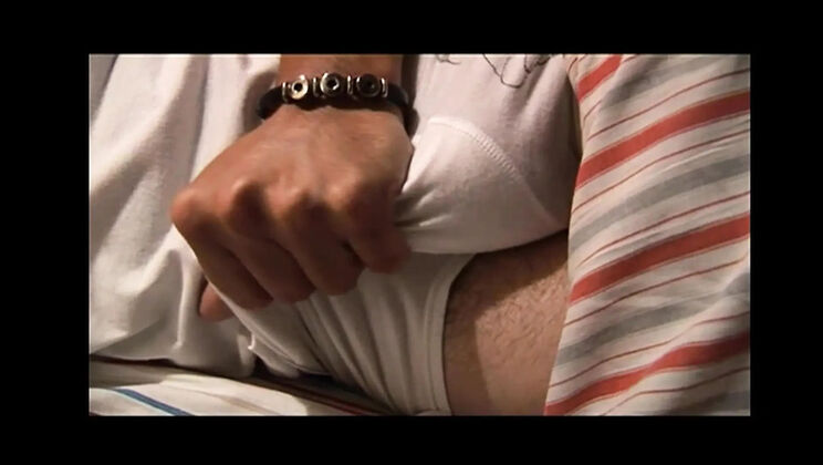 Amateur MILF Stepmom Catches Guy Jerking Off and Playing With His Pussy