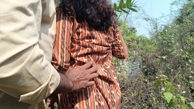 Indian College Couple Outdoor Sex - Hairy Pussy Fucking in 4K HD