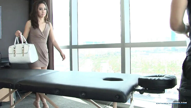 Mila Jade Asian Massage Whore Gets Big Dick Happy Ending