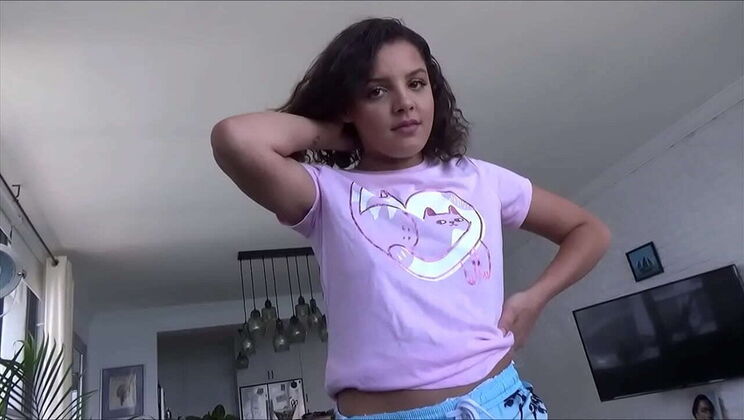 Ebony Stepsister Fucks Step Brother's Big Black Cock - Family Taboo Sex